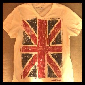 Guess British Flag Shirt